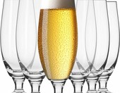 KROSNO Elite – 6 pokali do piwa kraftowego i degustacji, 500 ml, kryształ – zdjęcie 1