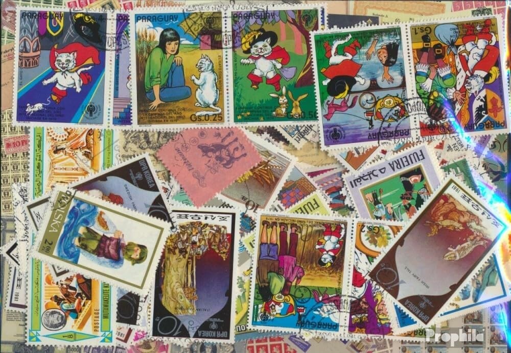 Prophila Collection Motywy – 200 różnych znaczków z bajkami