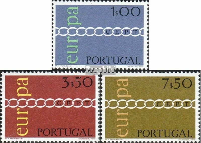 Prophila Collection Portugalia 1971 Europa – koperta FDC z kompletną serią znaczków