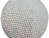 Militaryharbor guziki wojskowe replika – 20 szt., aluminium, 21 mm, srebrne – zdjęcie 2