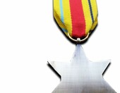FreeCrows medal Afrika Star – replika brytyjskiego odznaczenia z II wojny światowej – zdjęcie 2