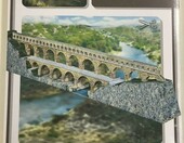 Schreiber-Bogen Pont du Gard – kartonowy model akweduktu do sklejania, 1:300 – zdjęcie 1
