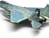 Academy F-15C MSIP II 173rd Fighter Wing – zestaw modelarski samolotu 1:72 – zdjęcie 3