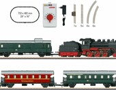 Märklin 81874 – zestaw startowy kolejki w skali Z z lokomotywą parową BR 24 – zdjęcie 1