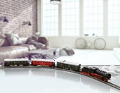 Märklin 81874 – zestaw startowy kolejki w skali Z z lokomotywą parową BR 24 – zdjęcie 4