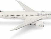 Herpa Boeing 787-9 Dreamliner LOT – metalowy model samolotu 1:500 – zdjęcie 1