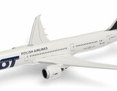 Herpa Boeing 787-9 Dreamliner LOT – metalowy model samolotu 1:500 – zdjęcie 4