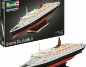 Revell 05806 Queen Elizabeth 2 1:1200 – model statku pasażerskiego do sklejania – zdjęcie 1