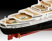 Revell 05806 Queen Elizabeth 2 1:1200 – model statku pasażerskiego do sklejania – zdjęcie 5