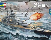 Revell Bismarck 1:350 – plastikowy model pancernika do sklejania – zdjęcie 2
