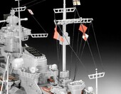 Revell Bismarck 1:350 – plastikowy model pancernika do sklejania – zdjęcie 4