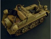 Italeri 7404 NSU HK 101 Kettenkrad 1:9 – model półgąsienicowego motocykla wojskowego – zdjęcie 5