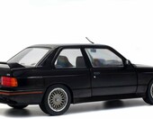 Solido S1801501 BMW M3 E30 1990 1:18 – metalowy model samochodu, czarny – zdjęcie 5
