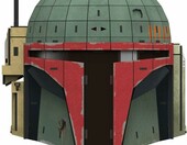 4D Build Boba Fett Helm 4D51310 – kartonowy model kasku Mandalorianina – zdjęcie 2