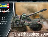 Revell 03347 Panzerhaubitze 2000 1:72 – model haubicy samobieżnej do sklejania – zdjęcie 2