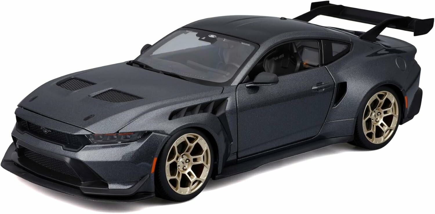 Maisto Ford Mustang GTD 2025 Special Edition 1:18 – model samochodu, szary metalik