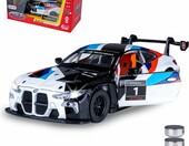 JAMARA BMW M4 GT3 1:32 – metalowy model samochodu z dźwiękiem i światłami – zdjęcie 1
