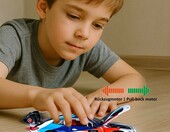 JAMARA BMW M4 GT3 1:32 – metalowy model samochodu z dźwiękiem i światłami – zdjęcie 2