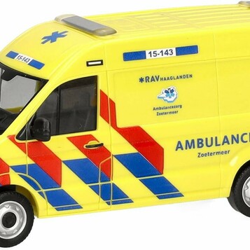 Herpa MAN TGE furgon HD Ambulance 15-143 (Holandia) – model 1:87 (H0)