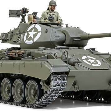 Tamiya 35391 M24 Chaffee Euro Theater 1:35 – model czołgu do sklejania
