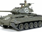 Tamiya 35391 M24 Chaffee Euro Theater 1:35 – model czołgu do sklejania – zdjęcie 3