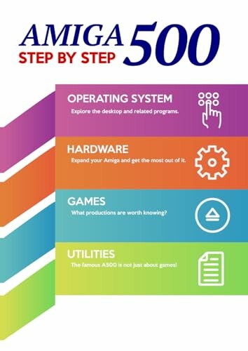 Amiga 500 – step by step – książka o komputerze Commodore Amiga 500