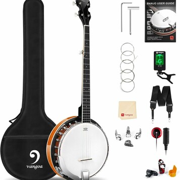 Banjo 5-strunowe 38 cali Vangoa (stan nowy)