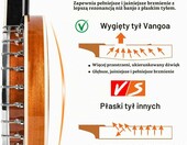 Vangoa banjo 5-strunowe 38 cali – zestaw dla początkujących, mahoń, praworęczne – zdjęcie 4