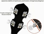 Vangoa banjo 5-strunowe 38 cali – zestaw dla początkujących, mahoń, praworęczne – zdjęcie 5