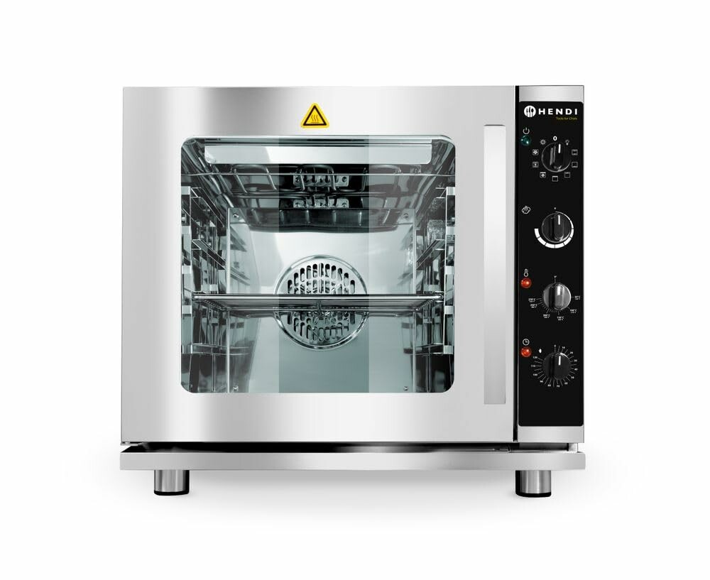 HENDI 225929 piec konwekcyjno-parowy 4x GN 2/3, 3000 W – elektryczny piec gastronomiczny