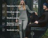 DANISH ENDURANCE – męska bielizna termiczna z długim rękawem, czarna – zdjęcie 3