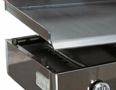 MBH MBHCG24L-FPF – gazowa kuchnia gastronomiczna 2 palniki i płyta 40 x 40 cm – zdjęcie 4