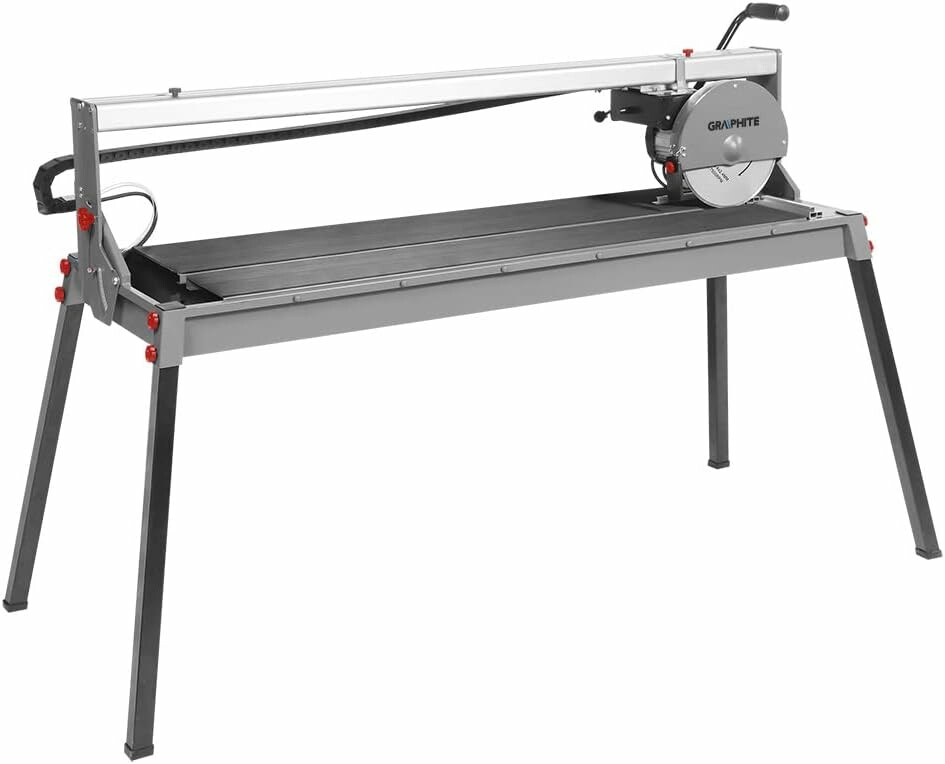 GRAPHITE 59G891 maszyna do cięcia płytek i kamienia 1500 W, tarcza 250 mm, cięcie do 1200 mm