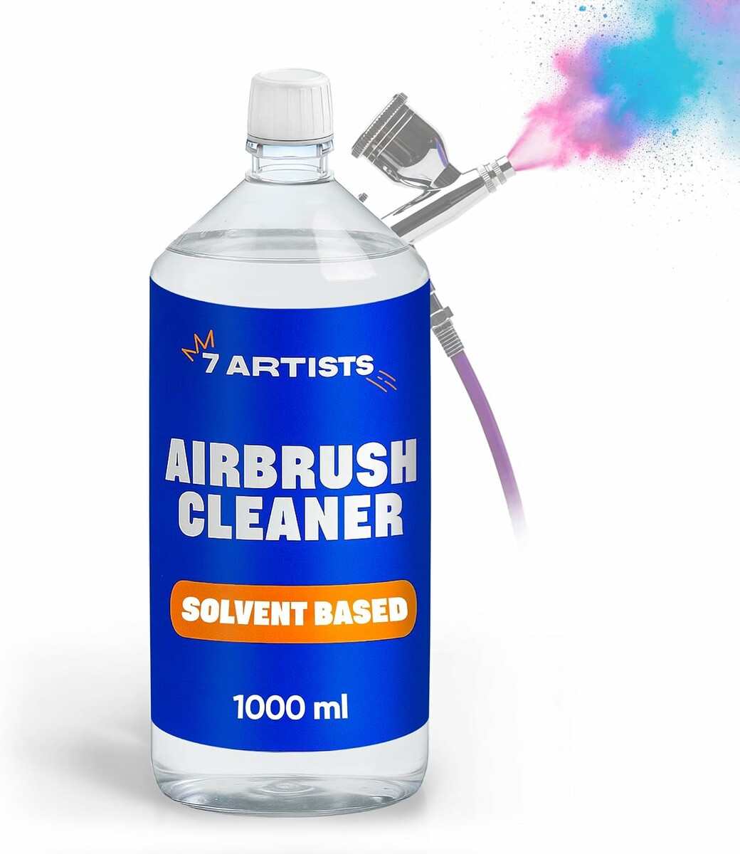 7 Artists Airbrush Cleaner 1000 ml – płyn do czyszczenia aerografu