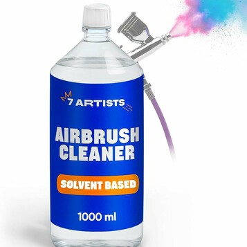 7 Artists Airbrush Cleaner 1000 ml – płyn do czyszczenia aerografu