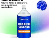 7 Artists Airbrush Cleaner 1000 ml – płyn do czyszczenia aerografu – zdjęcie 2