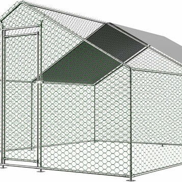 Redkid L2-W3020 – metalowy wybieg dla kur i małych zwierząt 3 x 4 x 2 m