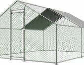 Redkid L2-W3020 – metalowy wybieg dla kur i małych zwierząt 3 x 4 x 2 m – zdjęcie 1