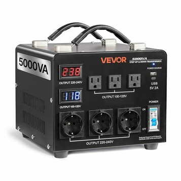Transformator napięcia VEVOR HYMG-5000VA (stan nowy)