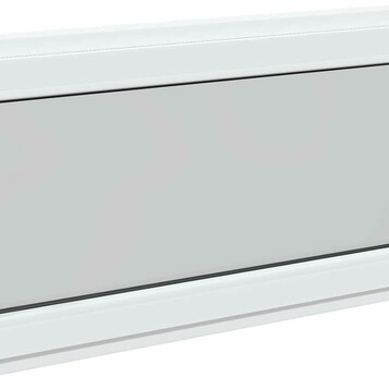 vidaXL okno RISOR 120 x 60 cm – PVC i szkło, uchylno-rozwierane, białe