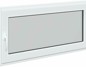 vidaXL okno RISOR 120 x 60 cm – PVC i szkło, uchylno-rozwierane, białe – zdjęcie 1