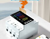 Jadeshay trójfazowy licznik energii 9 w 1 na szynę DIN, 80 A, z WiFi – zdjęcie 2