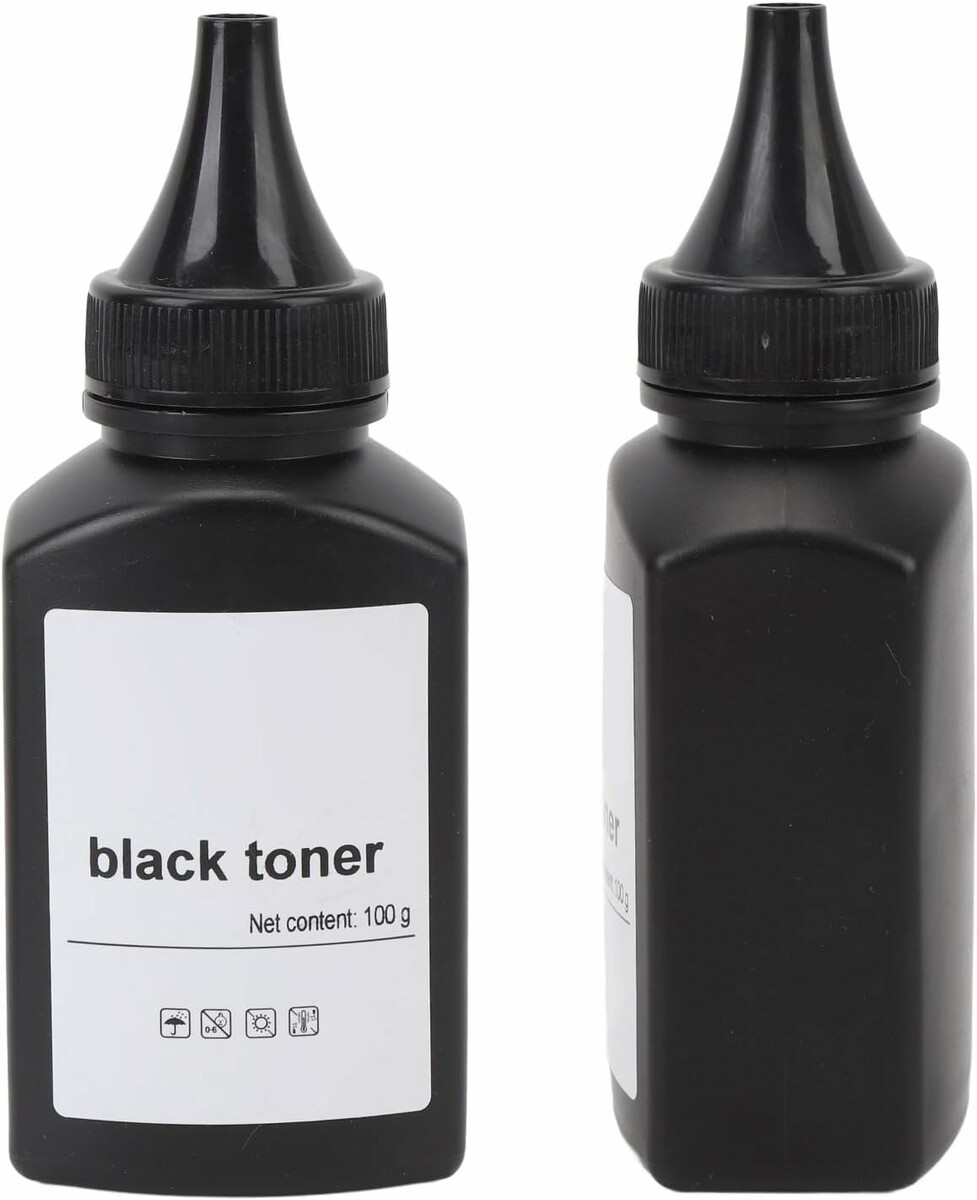 Jiawu czarny toner w proszku 2 x 200 g – zestaw do uzupełniania kaset