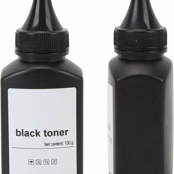 Jiawu czarny toner w proszku 2 x 200 g – zestaw do uzupełniania kaset