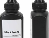 Jiawu czarny toner w proszku 2 x 200 g – zestaw do uzupełniania kaset – zdjęcie 1