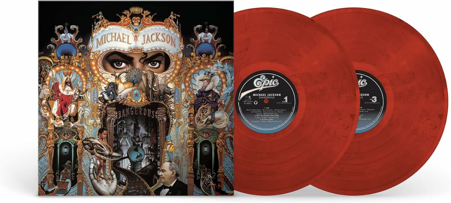 Michael Jackson Dangerous – podwójna płyta winylowa 2 LP