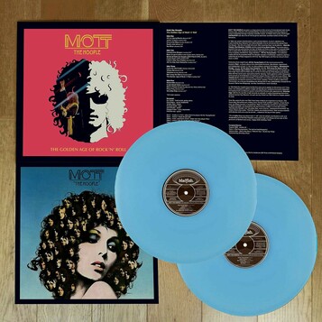 2 LP, niebieski winyl RSD – mott the Hoople (stan nowy)