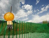 HaGa ogrodzenie budowlane 1,2 x 25 m – siatka ostrzegawcza HDPE 120 g/m2, zielona – zdjęcie 4