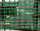 HaGa ogrodzenie budowlane 1,2 x 25 m – siatka ostrzegawcza HDPE 120 g/m2, zielona – zdjęcie 5