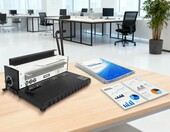 Rayson TD-1500B34 – bindownica drutowa 34 otwory, do 130 arkuszy – zdjęcie 2